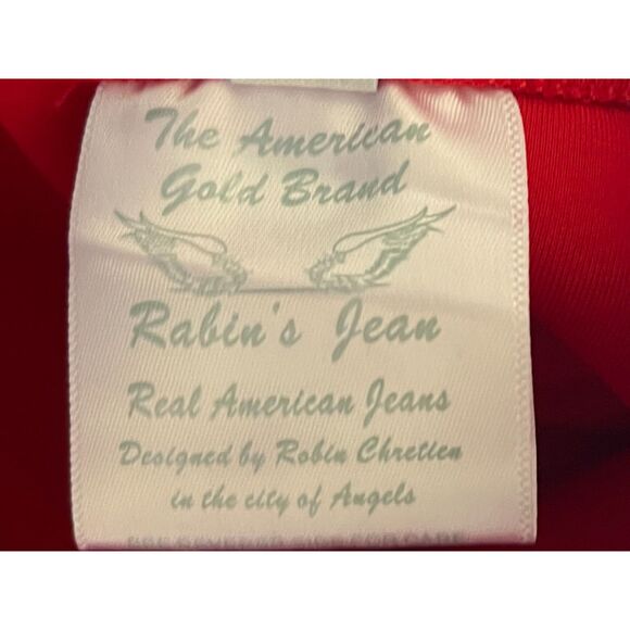 Robin's Jeans Red Angel Wings Sweatpants Trousers Joggers  Women's Size XXL - Picture 5 of 13